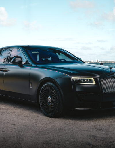 2022 Rolls-Royce Ghost luxury car rental in Brickell, Miami